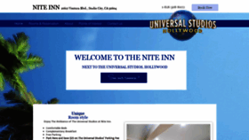 What Niteinnuniversal.com website looked like in 2019 (4 years ago)