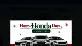 What Newcenturyhonda.com website looked like in 2019 (4 years ago)