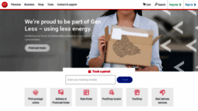 What Nzpost.co.nz website looked like in 2019 (4 years ago)