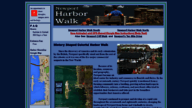 What Newportharborwalk.com website looked like in 2019 (4 years ago)