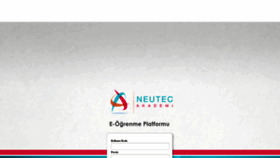 What Neutecakademi.myenocta.com website looked like in 2019 (4 years ago)
