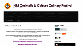 What Nmcocktailculture.com website looked like in 2019 (4 years ago)