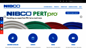 What Nibco.com website looked like in 2019 (4 years ago)