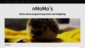 What Nmomos.com website looked like in 2019 (4 years ago)
