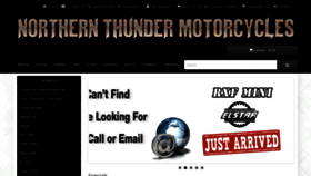 What Northernthunderbikes.com.au website looked like in 2019 (4 years ago)