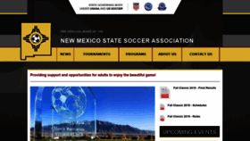 What Nmssa.com website looked like in 2020 (4 years ago)