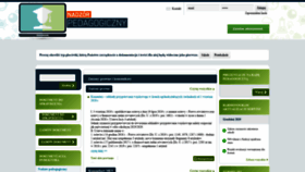 What Nadzor-pedagogiczny.pl website looked like in 2020 (4 years ago)