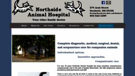 What Northsideanimalhospital.com website looked like in 2020 (4 years ago)