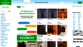 What Naperville.bookoo.com website looked like in 2020 (4 years ago)