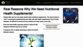 What Nutritional-supplements-health-guide.com website looked like in 2020 (4 years ago)