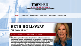 What Nptownhall.com website looked like in 2020 (4 years ago)