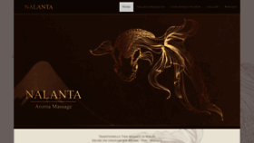 What Nalanta.de website looked like in 2020 (4 years ago)