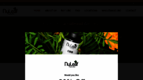 What Nuleafnaturals.com website looked like in 2020 (4 years ago)