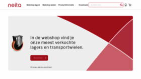What Neita.nl website looked like in 2020 (6 years ago)