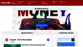 What Nyasavibes.com website looked like in 2020 (4 years ago)