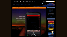 What Nomadelectronics.com website looked like in 2020 (4 years ago)
