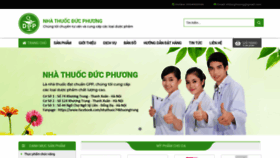 What Nhathuocducphuong.com website looked like in 2020 (4 years ago)