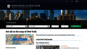 What Newyork-hotel.com website looked like in 2020 (4 years ago)