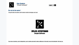 What Nujosystems.com website looked like in 2020 (4 years ago)