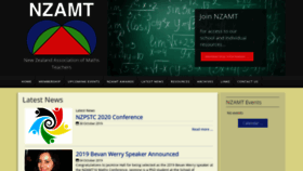 What Nzamt.org.nz website looked like in 2020 (4 years ago)