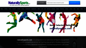 What Naturallysports.com website looked like in 2020 (4 years ago)