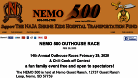 What Nemo500.com website looked like in 2020 (4 years ago)