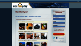 What Netfairplay.com website looked like in 2020 (4 years ago)