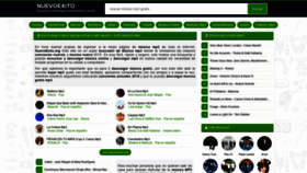 What Nuevoexito.org website looked like in 2020 (4 years ago)