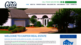What Ncarterrealestate.com website looked like in 2020 (4 years ago)