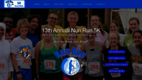 What Nunrun5k.org website looked like in 2020 (4 years ago)