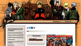 What Naruto-tube.org website looked like in 2020 (4 years ago)