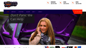 What Naylortowing.com website looked like in 2020 (6 years ago)