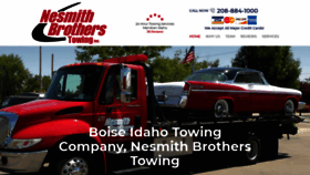 What Nesmithtowing.com website looked like in 2020 (4 years ago)