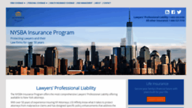 What Nysbainsurance.com website looked like in 2020 (4 years ago)