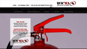 What Nur-esh.co.il website looked like in 2020 (4 years ago)