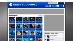 What New-study-hall.com website looked like in 2020 (4 years ago)