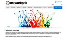 What Networkpak.com.au website looked like in 2020 (4 years ago)