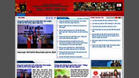 What Ngonnguhoc.org website looked like in 2020 (4 years ago)
