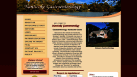 What Nanticokegastro.com website looked like in 2020 (4 years ago)
