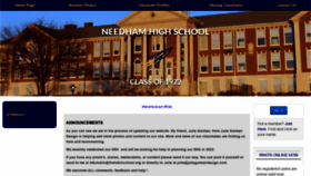 What Needham72.com website looked like in 2020 (4 years ago)