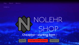 What Nolehr-alts.com website looked like in 2020 (4 years ago)