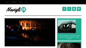 What Navigli24.it website looked like in 2020 (4 years ago)