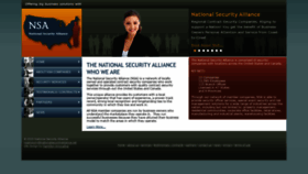What Nationalsecurityalliance.net website looked like in 2020 (4 years ago)