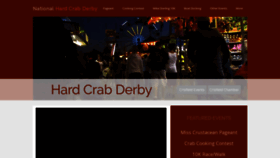 What Nationalhardcrabderby.com website looked like in 2020 (4 years ago)