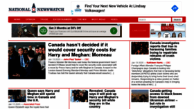 What Nationalnewswatch.com website looked like in 2020 (4 years ago)