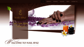 What Nailspazorlando.com website looked like in 2020 (4 years ago)