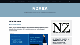 What Nzaba.org website looked like in 2020 (4 years ago)