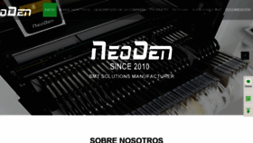 What Neodenpnp.com website looked like in 2020 (4 years ago)