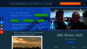 What Newburghrowclub.org website looked like in 2020 (4 years ago)