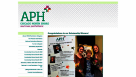What Northshorepanhellenic.net website looked like in 2020 (4 years ago)